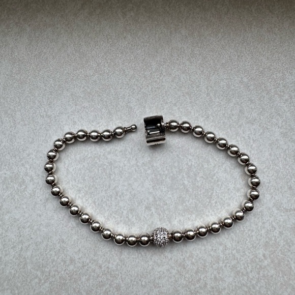 Pandora Signature Beads & Pave Bracelet - Picture 6 of 6